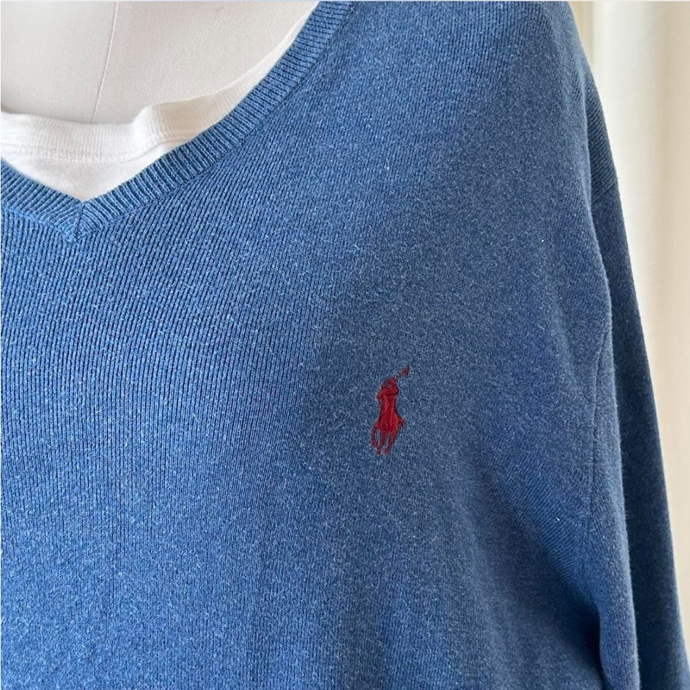 Vintage Polo by Ralph Lauren Sweater 100% Pima Cotton. - Picture 6 of 8